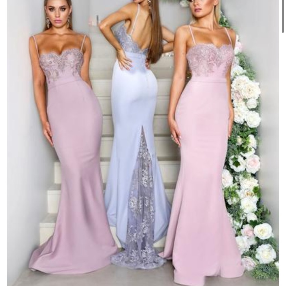 Portia & Scarlett Briar Rose Gown with Lace Train